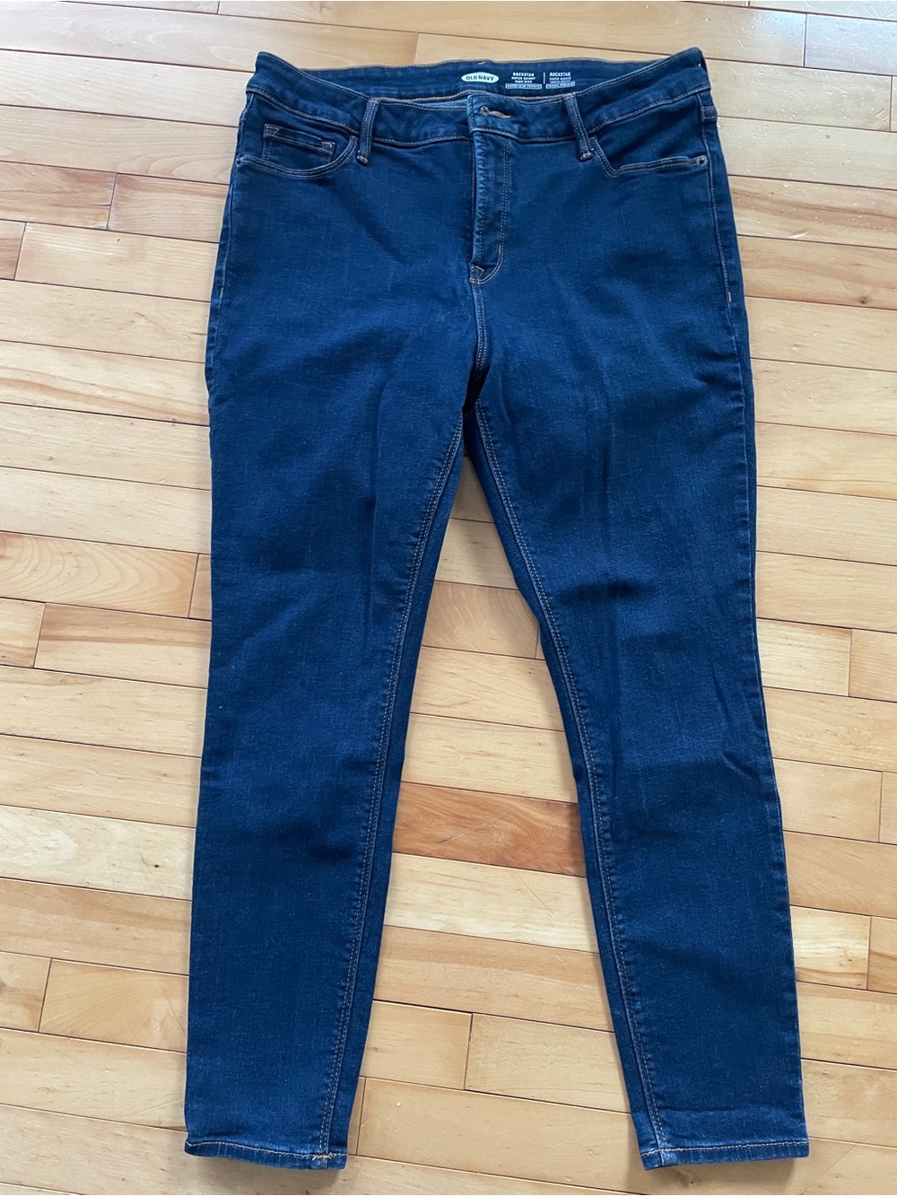 Old Navy Navy Blue Women's Skinny Jeans